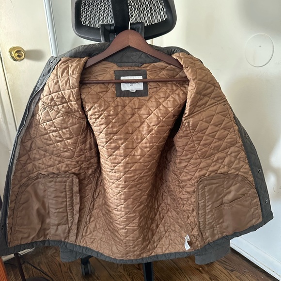 Goodfellow & Co Men's Olive 🫒 Green Quilted Shirt Jacket - Size Small - Picture 5 of 8